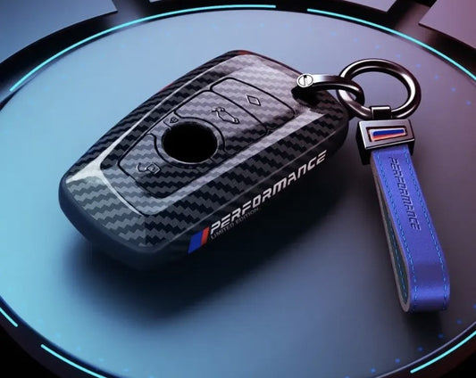BMW Keycover / Sleutelcover / Carbon /BMW X3 X5 X6 F30 F34 F10 F20 G20 G30 G01 G02 G05 F15 F16 1 3 5 7  Series / Sleutelhoesje - detail-shop
